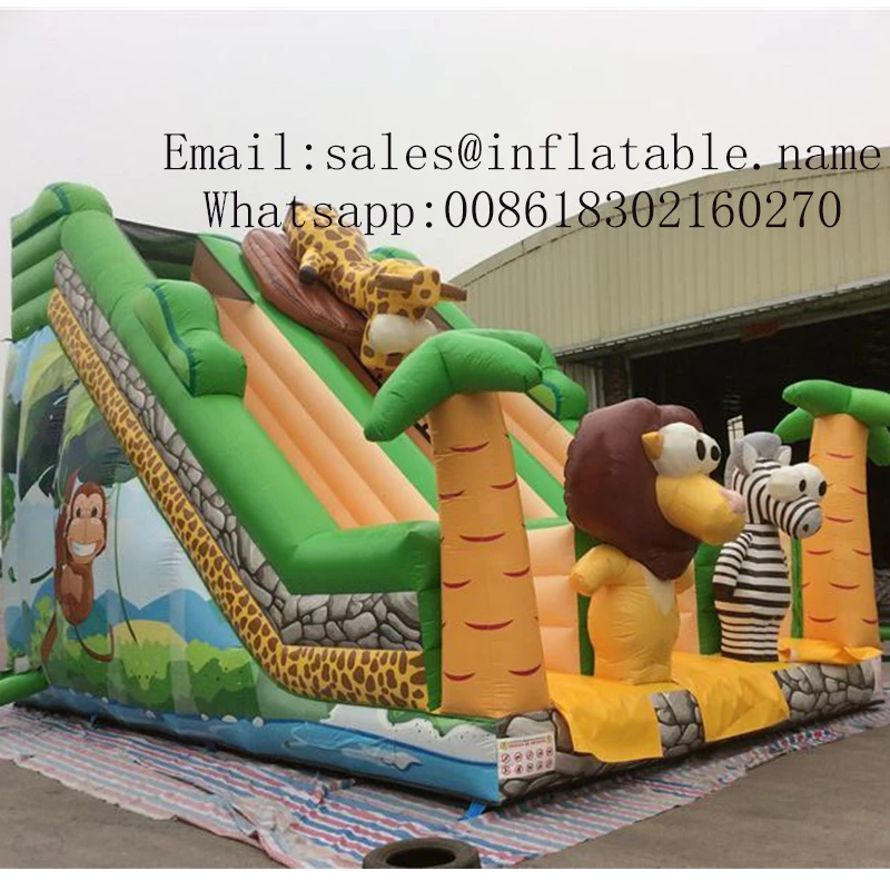 Надувная горка из ПВХ коммерческие надувные батуты для детей надувная