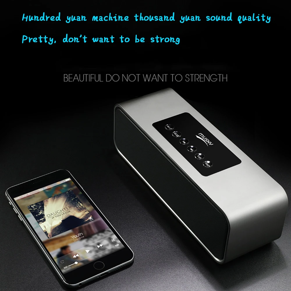 Новинка 2019 высококачественный Bluetooth динамик HIFI беспроводной звуковая система 3D