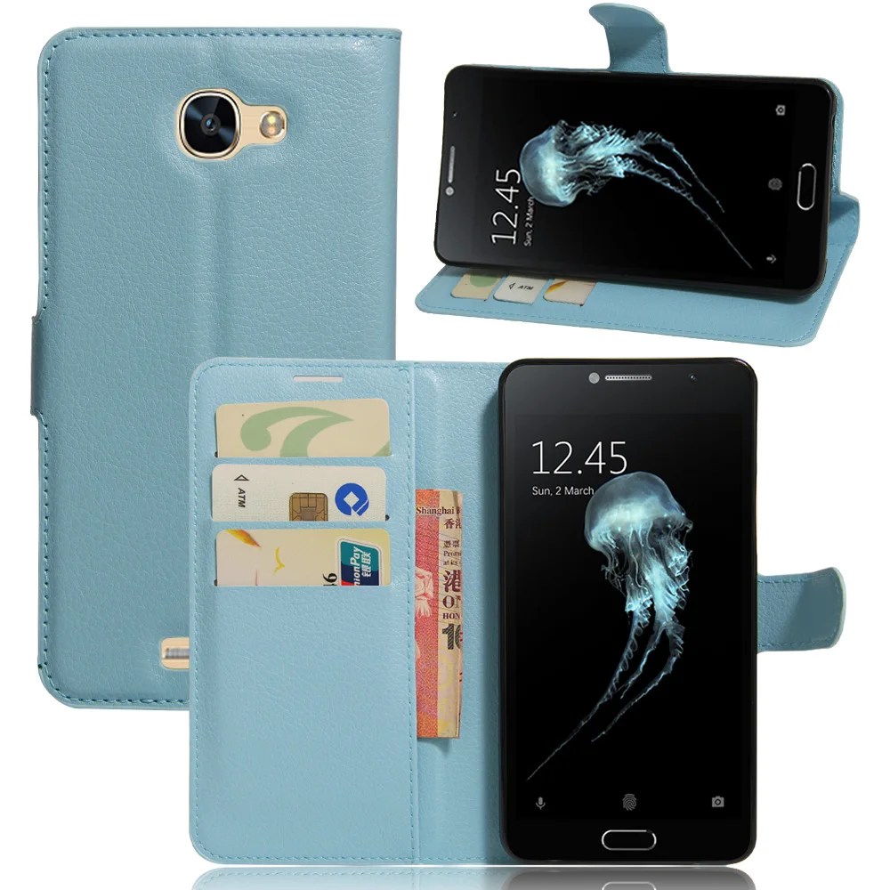 2017 бумажник из искусственной кожи Винтажный чехол для Alcate Flash Plus 2 откидной Чехол