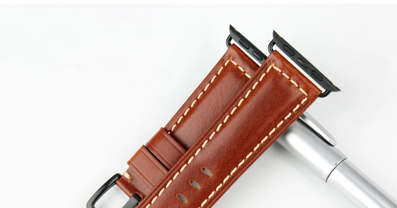 MAIKES аксессуары для часов качественный кожаный ремешок для часов Apple Watch мм Band 44 мм 40 мм 42 мм 38 мм серия 4 3 2 iWatch ремешок для часов