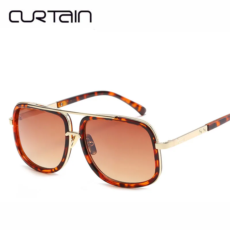 Занавес 2019 модные клевые Солнцезащитные Очки железный мужской Tony Stark