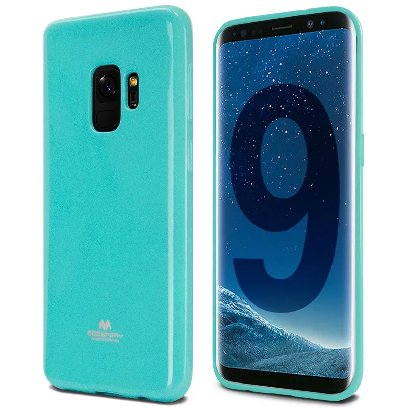 Сэм S9/S9 плюс жемчужина чехол из термопластичного полиуретана GOOSPERY гелевый Чехол
