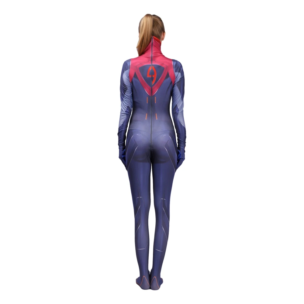 Женский Детский костюм для косплея Ayanami Rei комбинезон с фильмами EVA2 Хэллоуина 2019 |