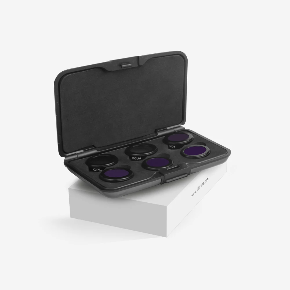 Комплект из 4 фильтров для камеры UV CPL ND4 ND8 фильтры объектива ND 8 MCUV фильтр DJI Mavic 2 Zoom