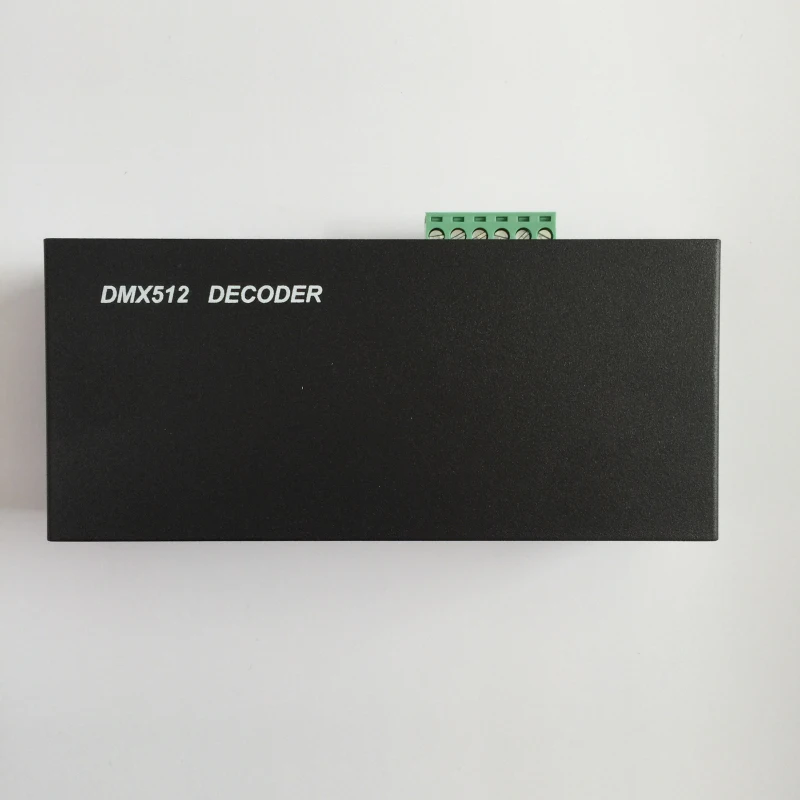 Светодиодный контроллер DMX512 RGB декодер для DC12-24V 3-канальный цифровой сигнал