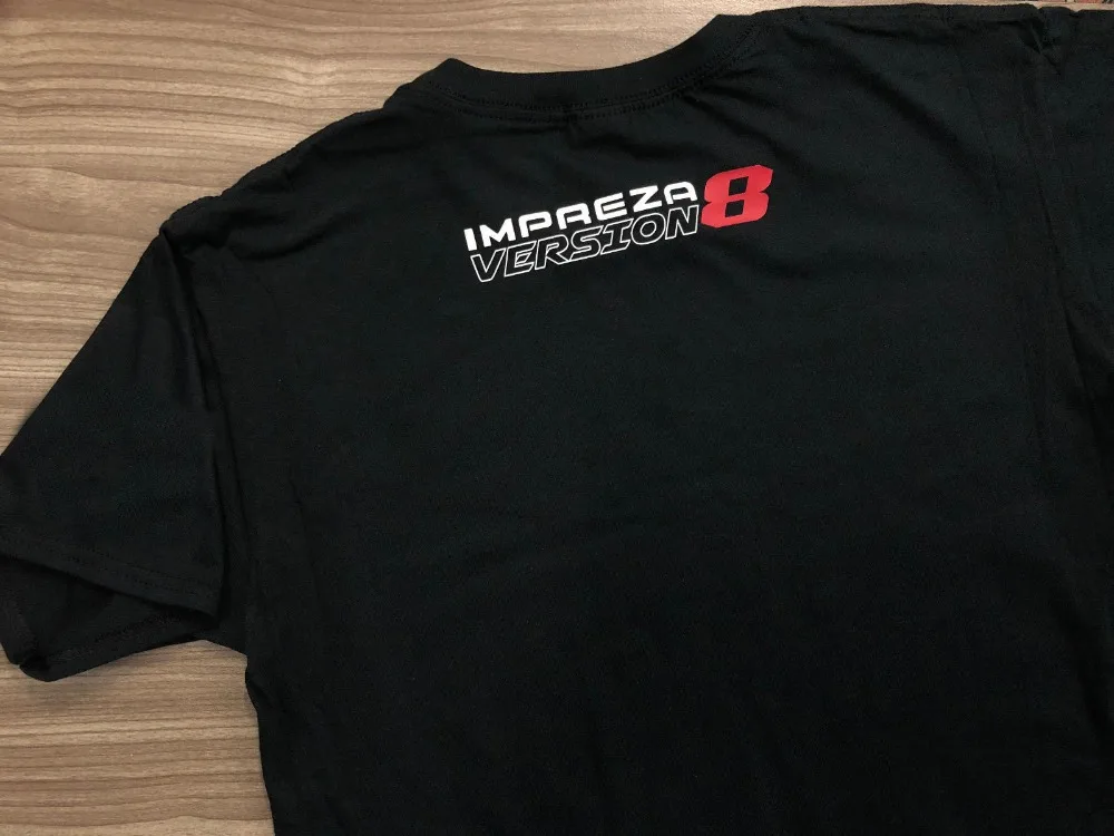 

2019 Fashion Summer T Shirt Classic Japanese car fans Impreza Version 8 Tee SHIRT