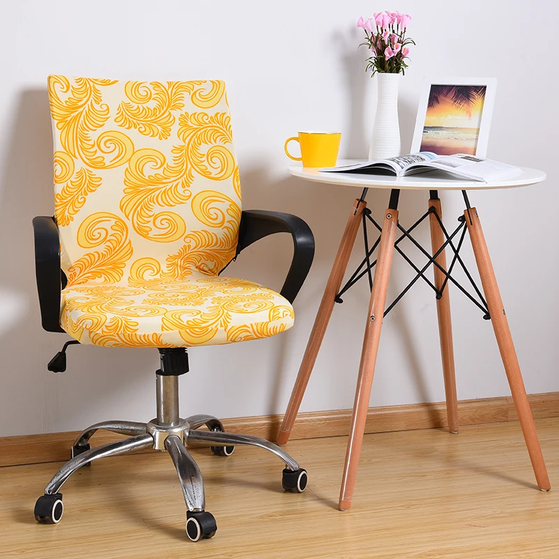 Чехлы для офисных стульев чехлы из спандекса кресел с вращающимся лифтом сидений