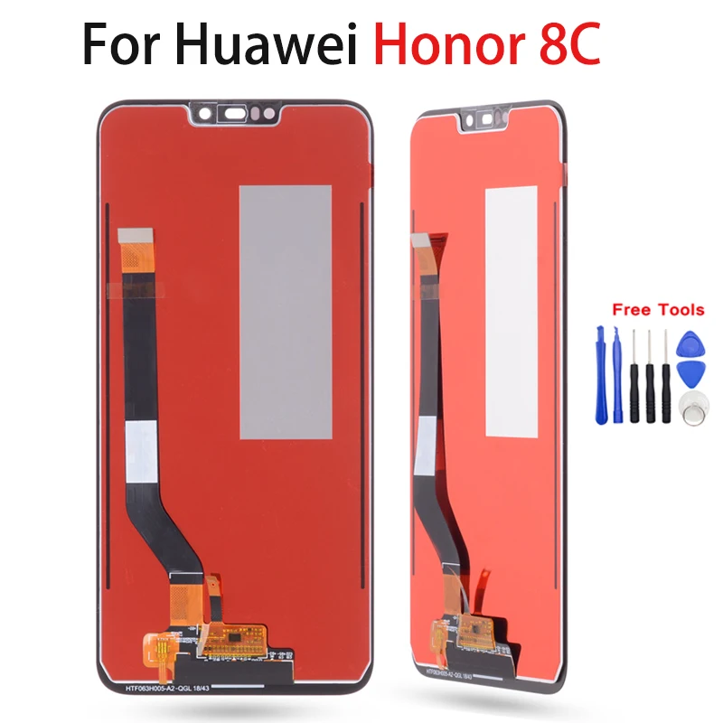Оригинальный ЖК-дисплей 6 26 &quotдля HUAWEI Honor 8C сенсорный экран дигитайзер для панель