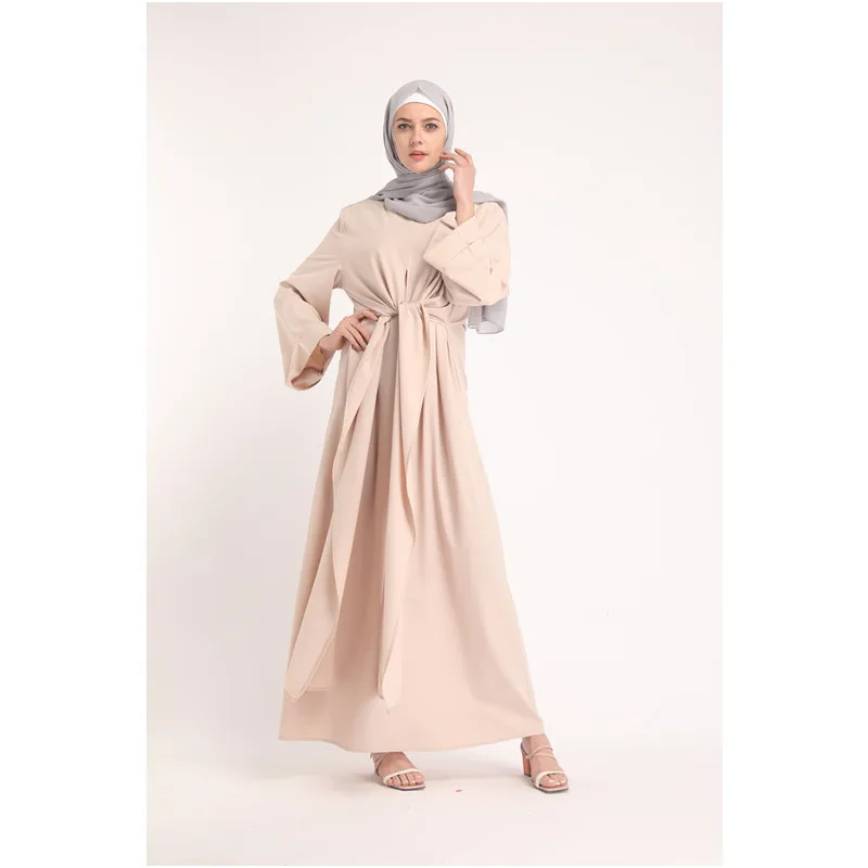 Бандажное мусульманское платье абайя Дубай Турция хиджаб/кафтан Женская джилбаб