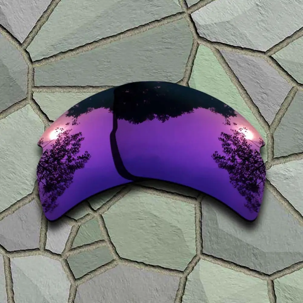 Purple Солнцезащитные очки, поляризованные, Сменные линзы для Оукли Flak 2,0 XL-разновидности - Цвет линз: Purple