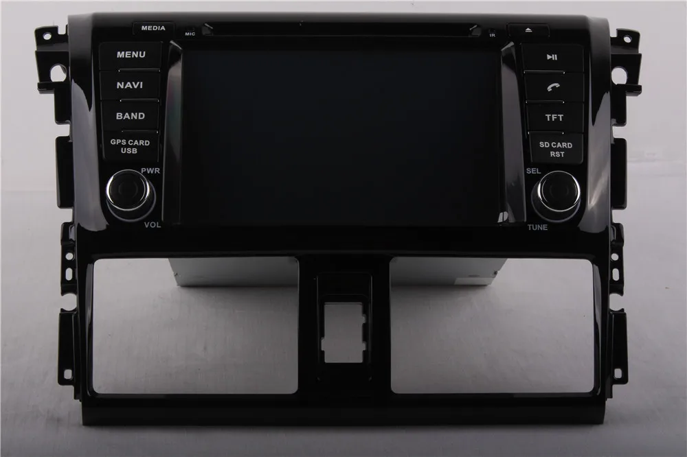 7 'ɺndroid 8 0 1 8-ядерный Автомобильный CD DVD GPS плеер навигация авто для Toyota YARIS Sedan