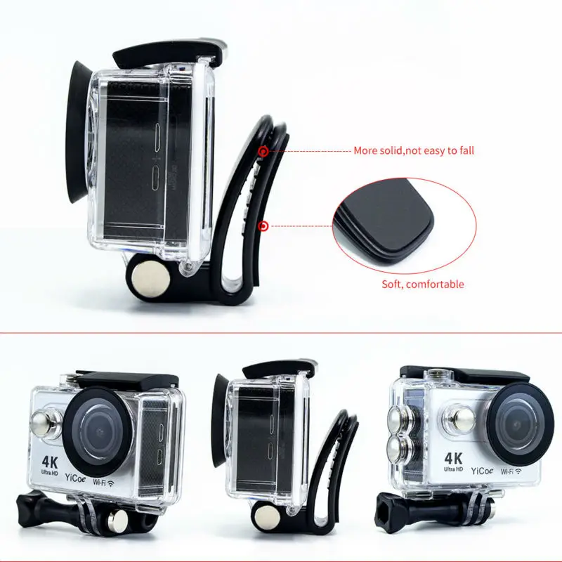 Дорожный головной ремень с быстрым зажимом для Go Pro GoPro Hero Session 6 5 4 3 + Xiaomi yi 4k SJCAM SJ4000