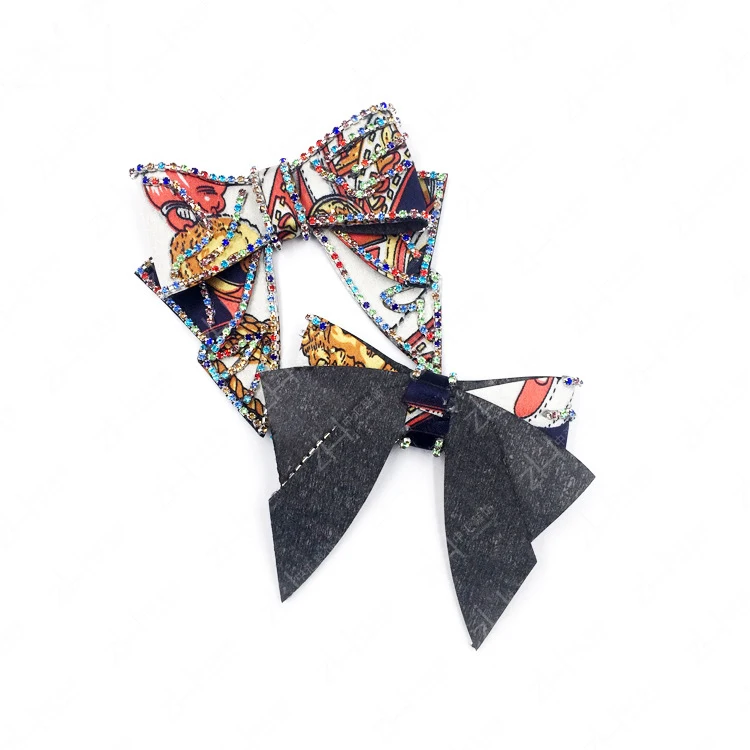 Сделай Сам лента цепочка лук Стразы блестящие свадебные аксессуары для