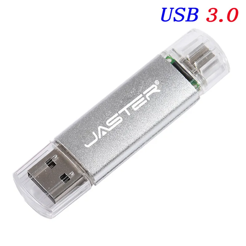 White JASTER USB 3,0 Смартфон USB флеш-накопитель OTG USB флеш-накопитель Micro USB флеш-накопитель смартфон U диск 4 ГБ 8 ГБ 16 ГБ 32 ГБ 64 ГБ - Цвет: White