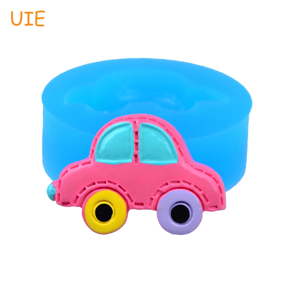

FYL402U 31.7mm Car Flexible Silicone Mold - Fondant, Cake Decoration, Food Safe, Icing, Resin Clay, Jewelry Chocolate Mold