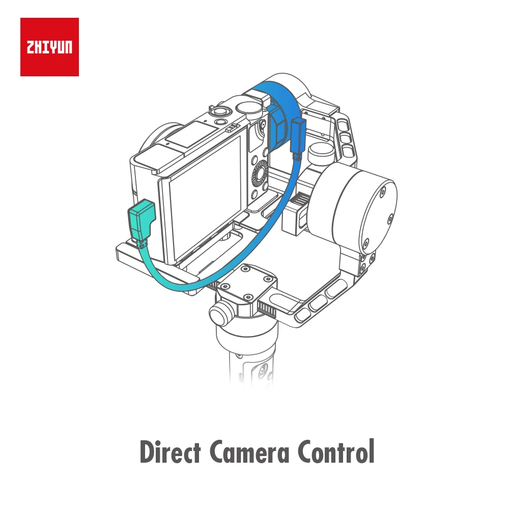 ZHIYUN Crane Plus карданный 3 осевой полезный вес 2 5 кг для большинства цифровых