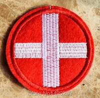 hot sale lovely medical cross nurse iron on patches sew on patchappliques made of cloth100 guaranteed quality