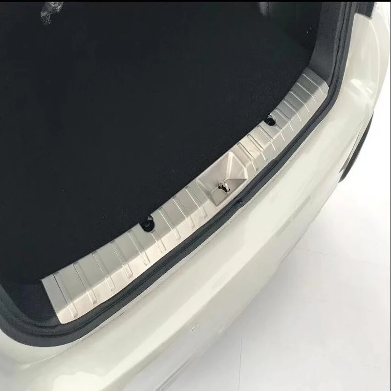 

Автомобильный багажник из нержавеющей стали для SUBARU XV 2018, 1 шт., внутренний задний багажник, бампер, педаль, панель, крышка, Стайлинг автомоби...