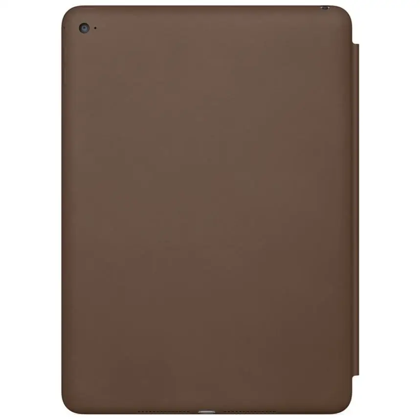 Умный чехол U для iPad Air 2 тонкий темно-коричневый из натуральной кожи хит продаж N0224