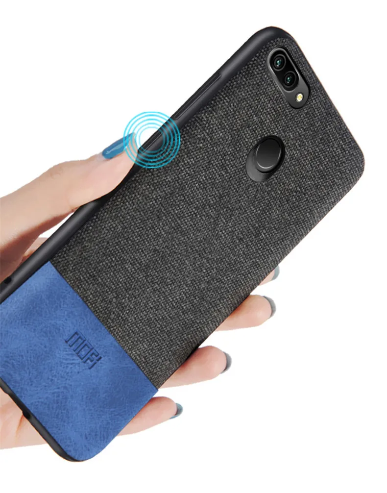 Для huawei honor 10 чехол для honor 10 lite задняя крышка тканевый противоударный силиконовый чехол с бантом MOFi чехол для honor 10