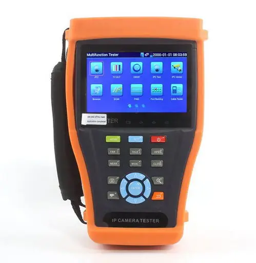 Тест ip камеры er IPC4300 с 4 3 ''поддержкой экрана Onvif PTZ контроль SDI тест сигнала TDR