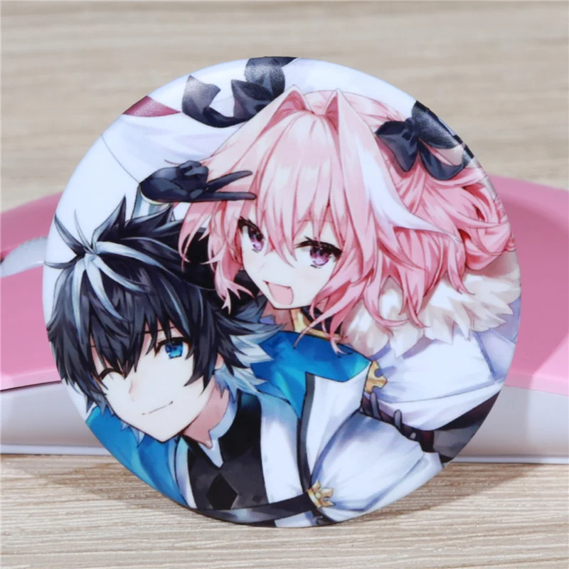 FFFPIN 5 8 см брошь в японском стиле Fate Astolfo мальчик девочка милая круглая булавка
