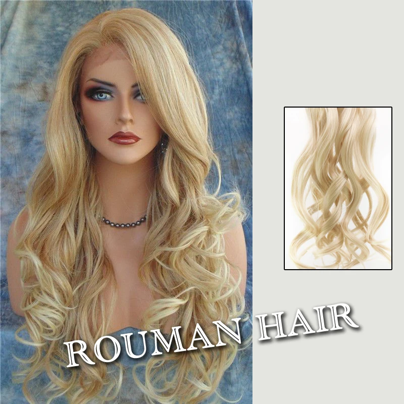 Большая Скидка! 24 &quotФигурные/Волнистые Длинные Женщины леди Клип в Наращивание