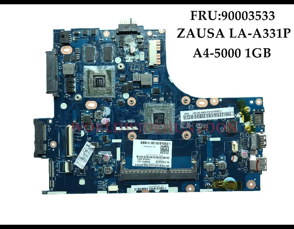 Высокое качество FRU: 90003533 для Lenovo Ideapad S415 материнская плата ноутбука ZAUSA LA-A331P A4-5000 1G