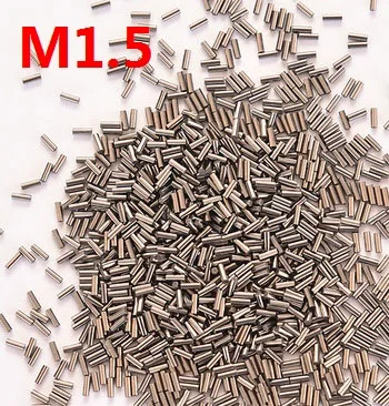 500 шт./лот M1.5X6/8/10/12/14/16/18/20 мм GB119 SUS304 нержавеющие стальные штифты цилиндрическая