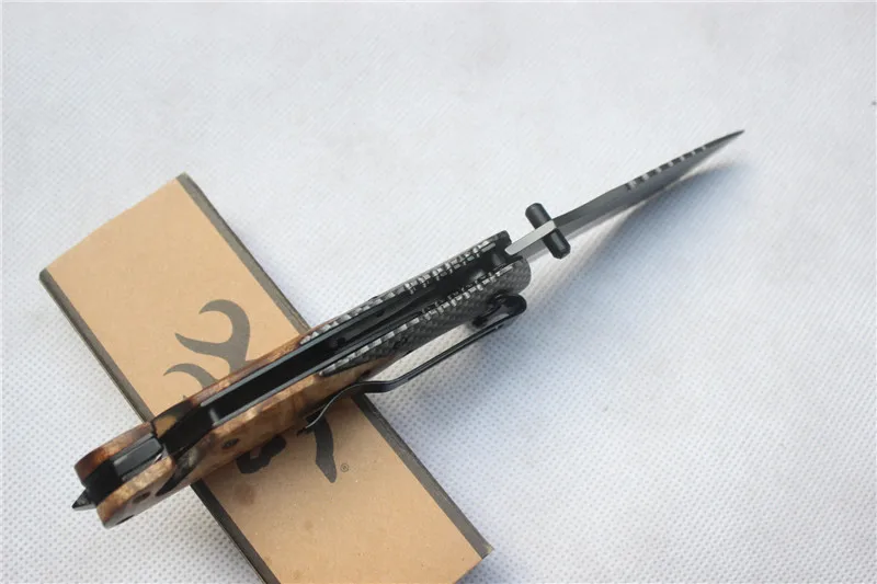 2016 Новый Бросился Navajas Тактический Нож Браунинг X50 Складной Стальное Лезвие