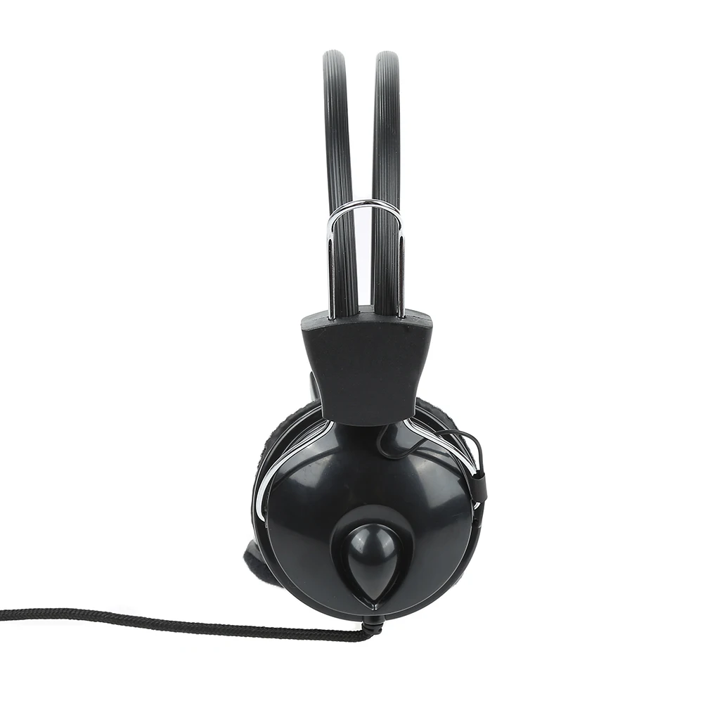 Недорогие Проводные Игровые наушники с микрофоном штекер 3 5 мм гарнитура Skype для