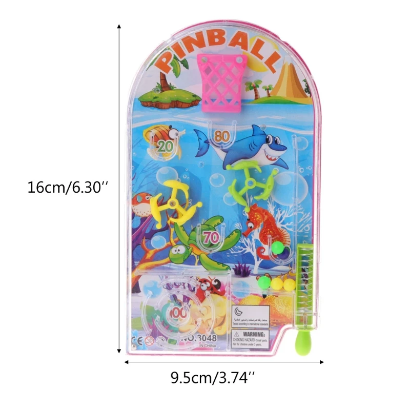 

Novelty Pocket Pinball Toy Funny Party Games Machine Mini Puzzle Plaything Gift