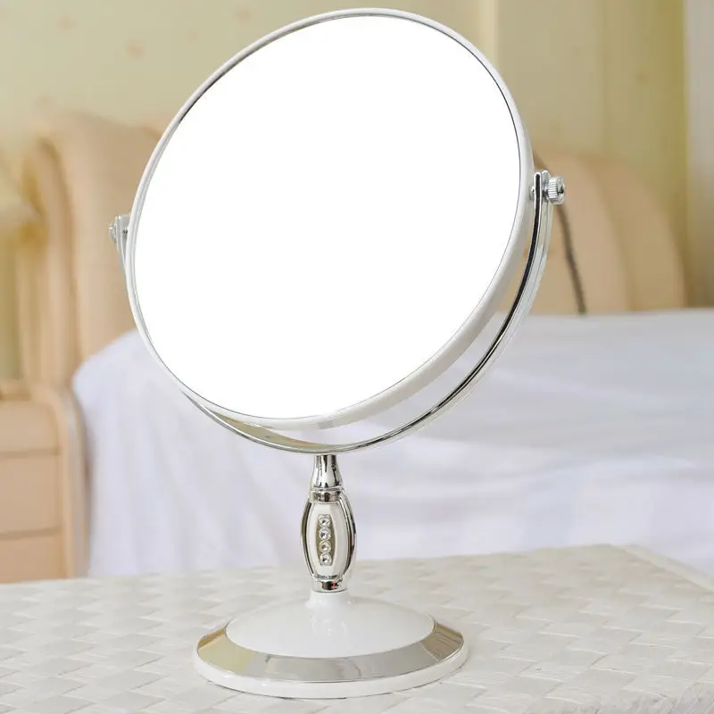 2016 новое зеркало для макияжа компактный косметические зеркала леди стол комод