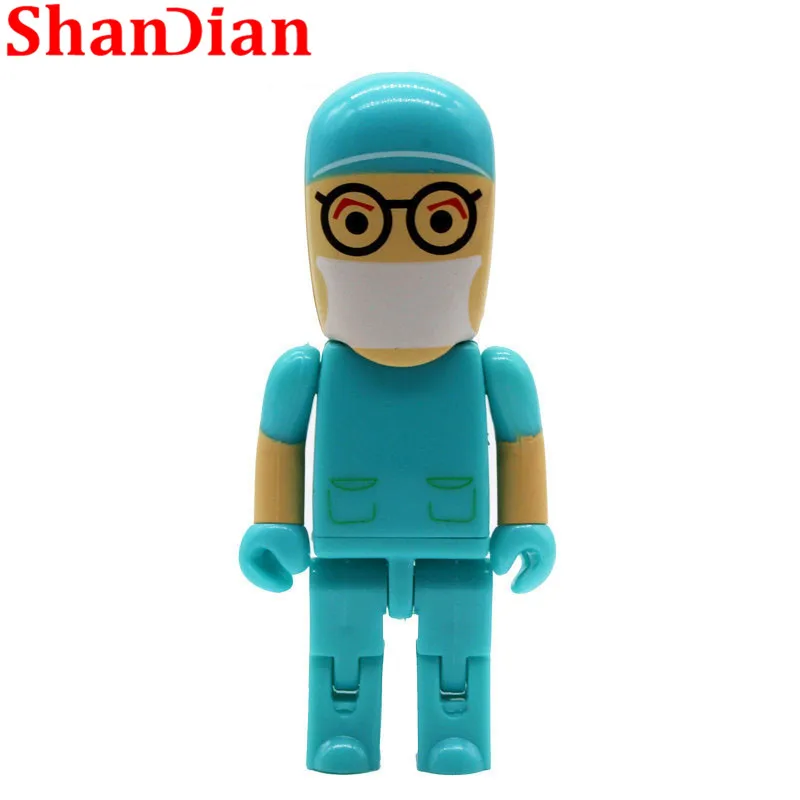 SHANDIAN оптовая продажа врач медсестра карту флэш памяти с интерфейсом usb флеш