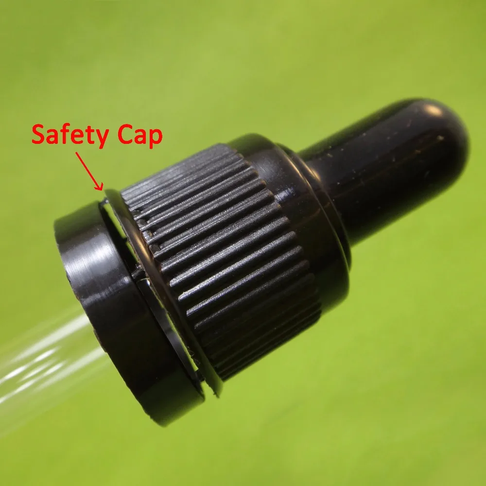 10ml Travel Size Boston Round Glass Amber Essential Oil Bottle With Droppers and Safety Cap | Красота и здоровье