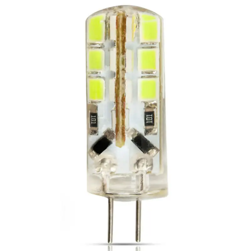 1 упаковка G4 лампы 24 SMD 2835 супер яркий светодиодный светильник AC/DC 12V 6W лампа