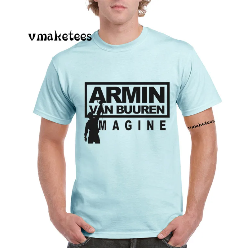 Футболка с логотипом Armin Van Buuren короткий рукав голландский транс популярная