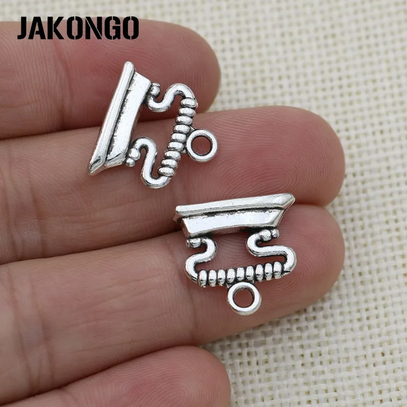 JAKONGO тибетская Посеребренная Железная Подвеска для изготовления ювелирных