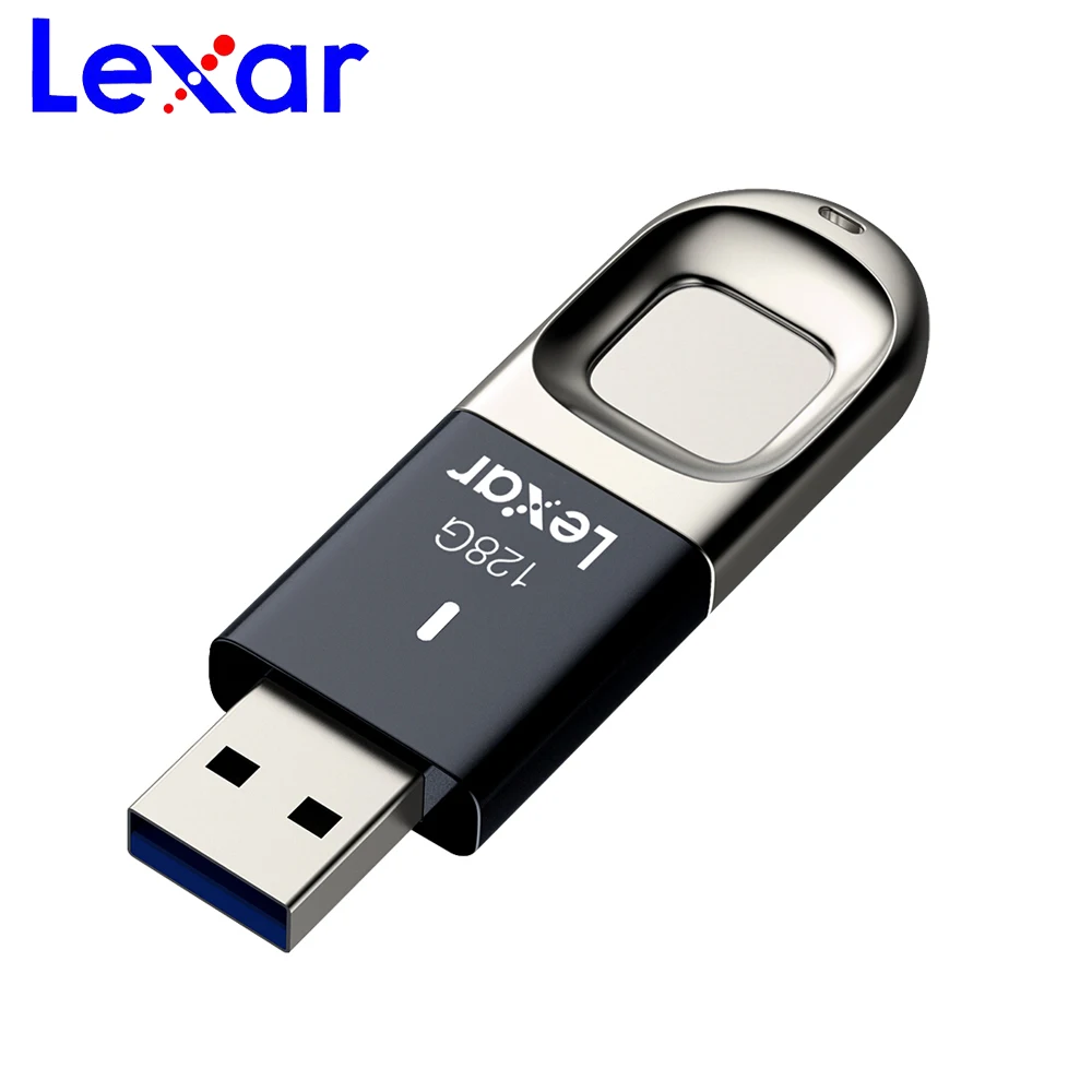 Lexar USB3.0 Распознавание отпечатков пальцев 128 ГБ USB флеш накопитель 32 64