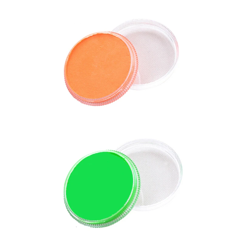 Неоновые краски для тела и лица на Хэллоуин рисования пигменты водной основе 30 г