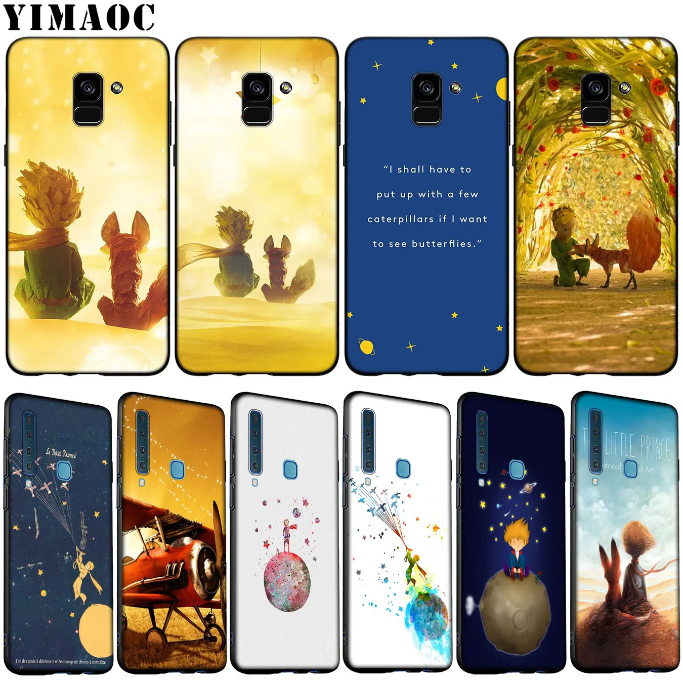 Мягкий силиконовый чехол YIMAOC The Little Prince для телефона Samsung Galaxy A6 A9 A8 A7 2018 A3 A5 2016 2017 Note