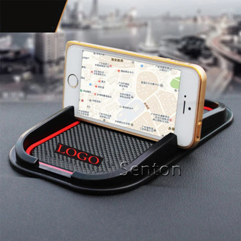 OVERE 1set Car Non-slip Mat phone Holder For Nissan Juke Tiida Note Kia Ceed Rio 3 4 2 Cerato Sportage 2018 2019 Accessories | Автомобили