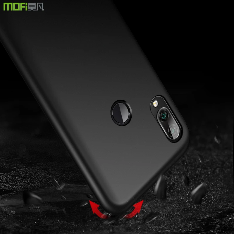 Чехол для redmi 7 Твердый чехол задней панели Mofi Оригинальный Xiaomi pro однотонный