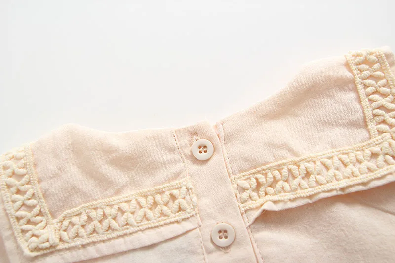 Одежда для маленьких девочек сезон лето осень детские комбинезоны комбинезон с