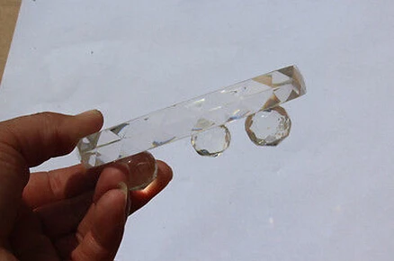 

Natural Dongling jade CRYSTAL Seven star array HEALING+Coloured glaze stone st