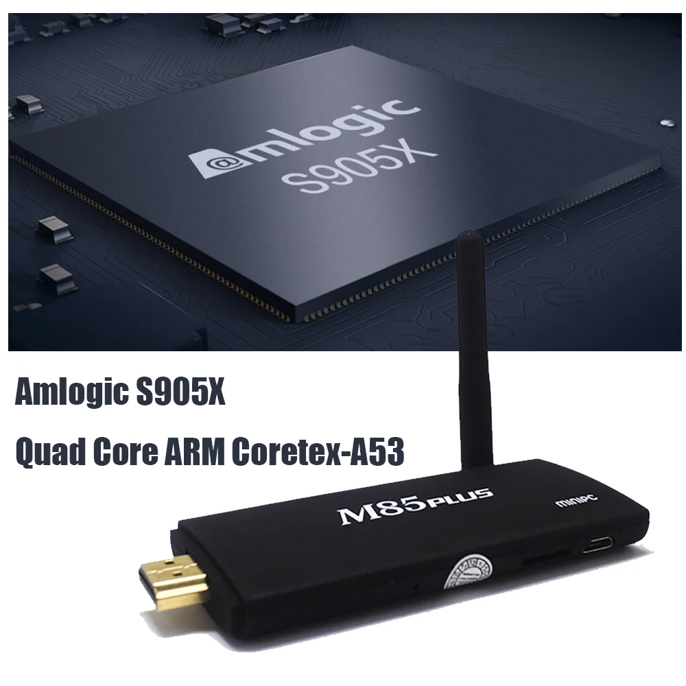 M85 OS Android 6,0 Marshmallow tv Stick wifi tv ключ с поддержкой Miracast Airplay с медиаплеером PK Chromecast