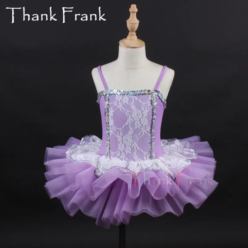 Purple camisole Новинка, балетное платье-пачка с блестками для девочек, женские трико с длинным рукавом для балета, детские кружевные костюмы для балерины, танцевальные костюмы для взрослых - Цвет: Purple camisole
