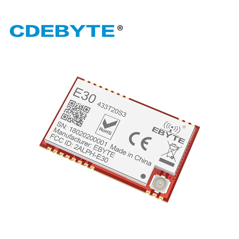 E30 433T20S3 большой диапазон UART SI4438 433 МГц 100 мВт IoT беспроводной трансивер передатчик