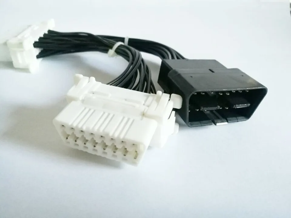 5 шт. качество A + новейший OBD 2 Y сплиттер Удлинительный кабель OBD2 16PIN папа мама ELM327