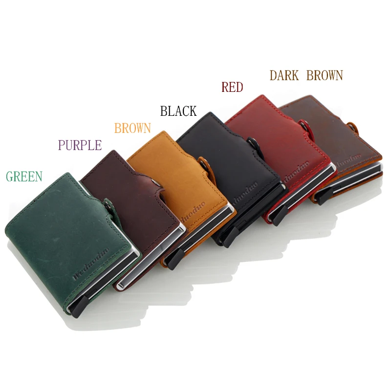 Оптовая продажа новинка 2019 металлический мужской держатель для карт высокое